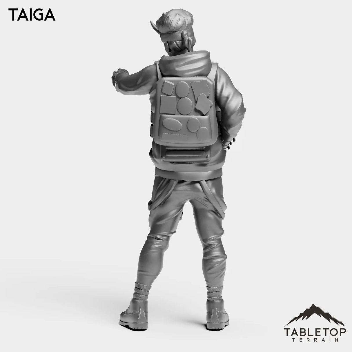 Tabletop Terrain Miniature Taiga - Strike Team Omega & Almighty Friends