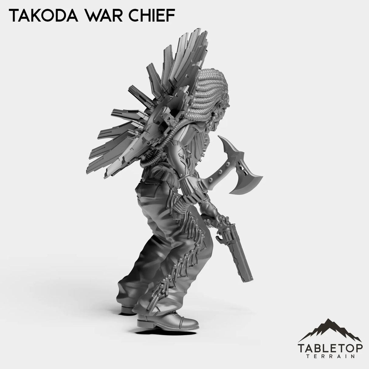 Tabletop Terrain Miniature TakodaWarChief - The Tribe