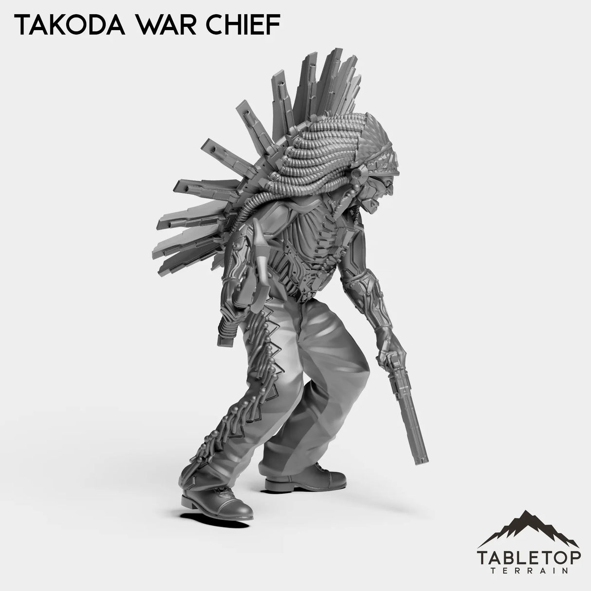 Tabletop Terrain Miniature TakodaWarChief - The Tribe
