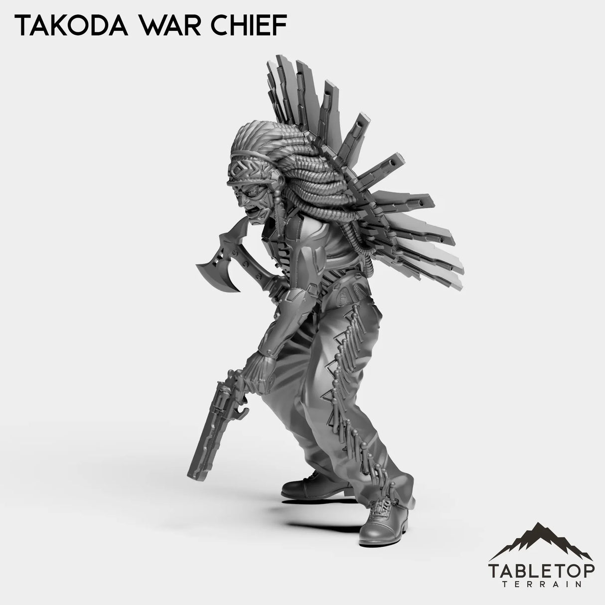 Tabletop Terrain Miniature TakodaWarChief - The Tribe