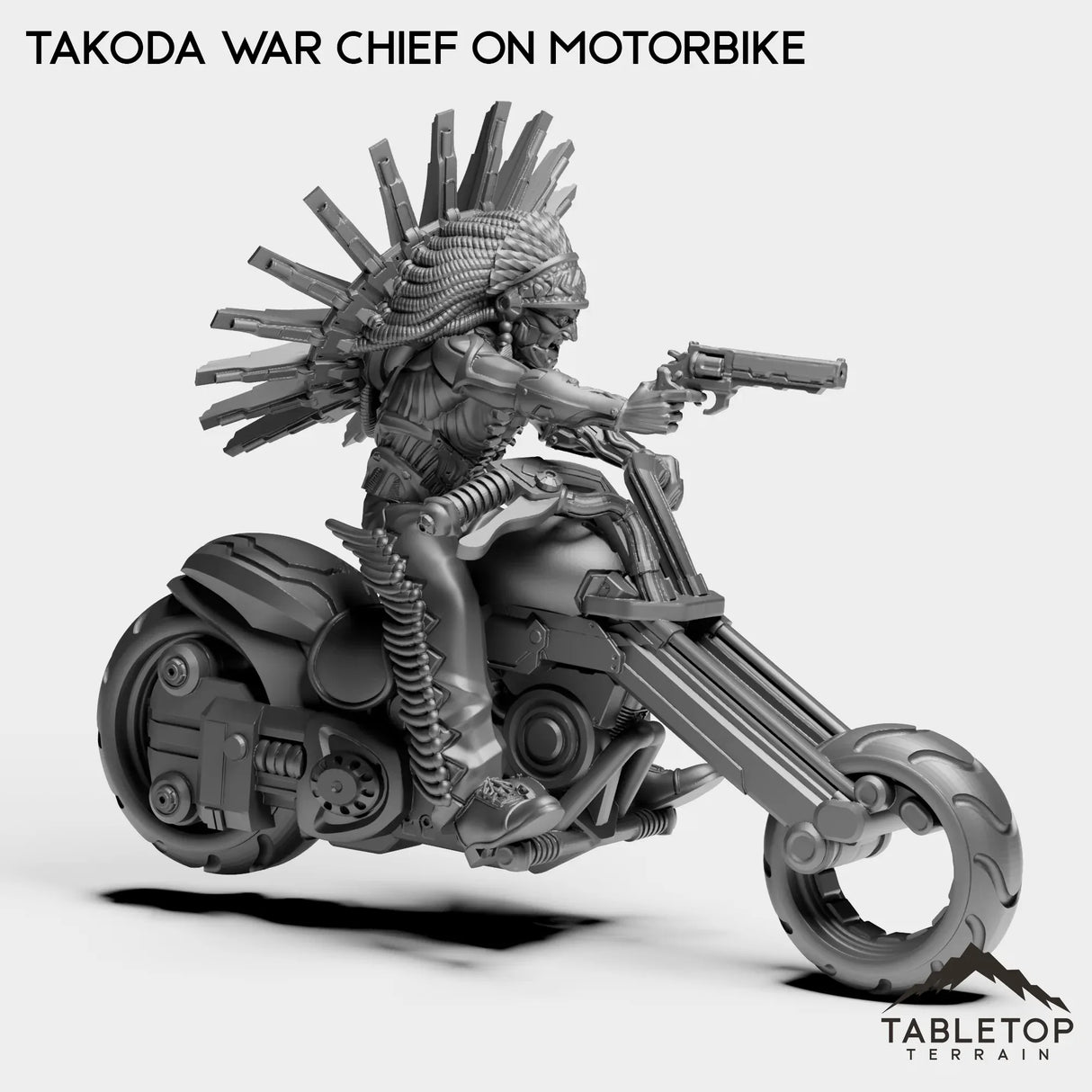 Tabletop Terrain Miniature TakodaWarChief - The Tribe
