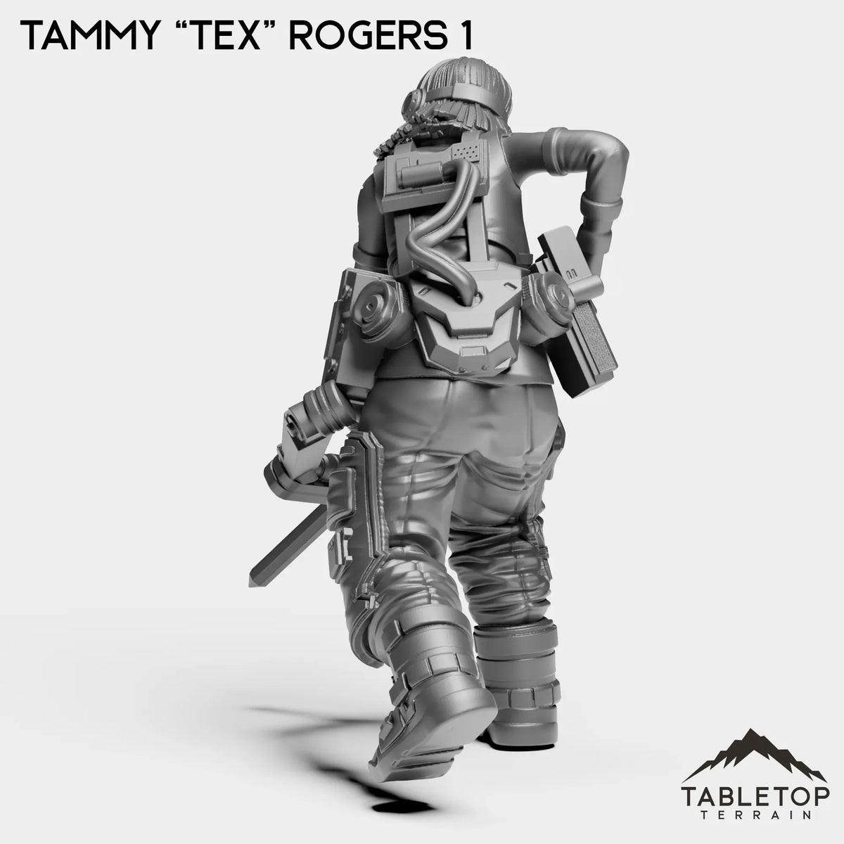 Tabletop Terrain Miniature Tammy “Tex” Rogers