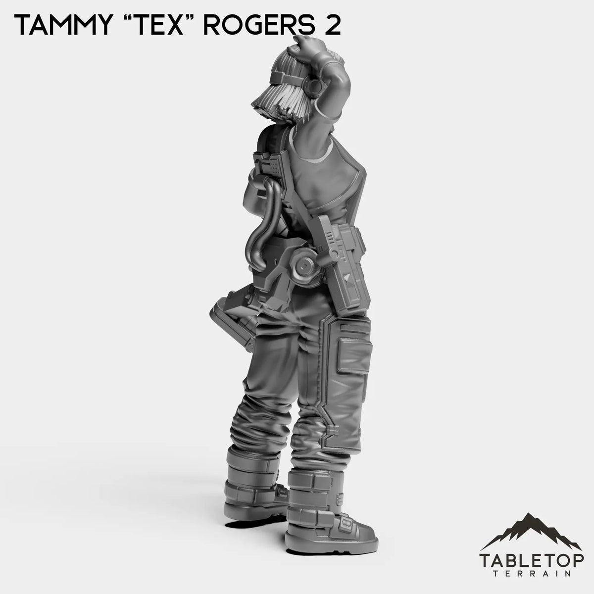 Tabletop Terrain Miniature Tammy “Tex” Rogers