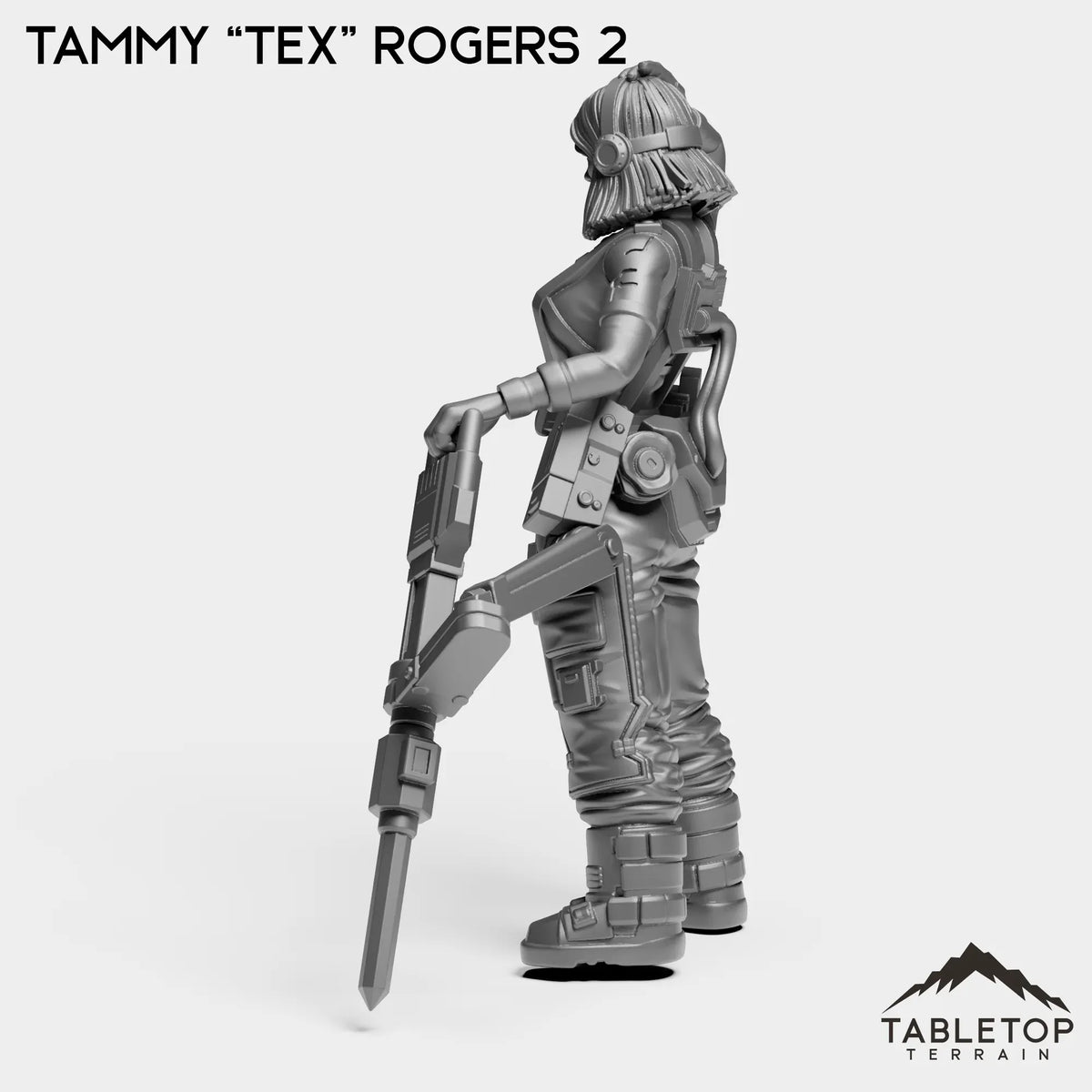Tabletop Terrain Miniature Tammy “Tex” Rogers