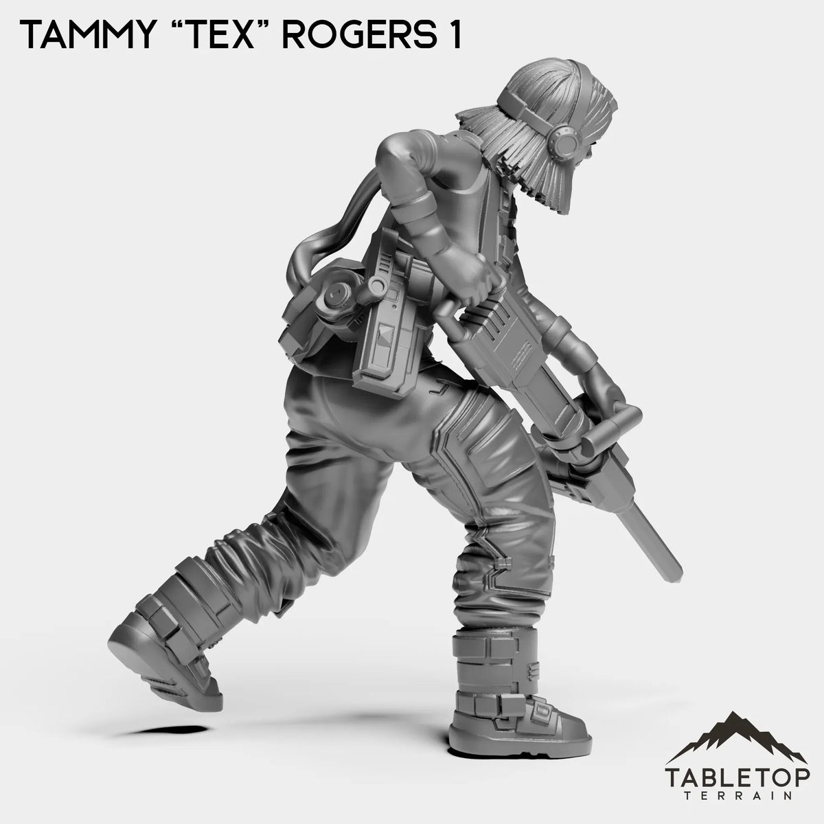 Tabletop Terrain Miniature Tammy “Tex” Rogers