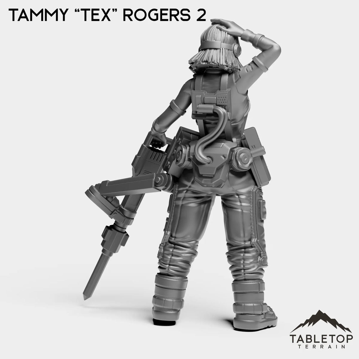 Tabletop Terrain Miniature Tammy “Tex” Rogers
