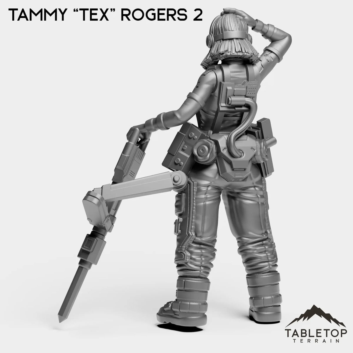 Tabletop Terrain Miniature Tammy “Tex” Rogers