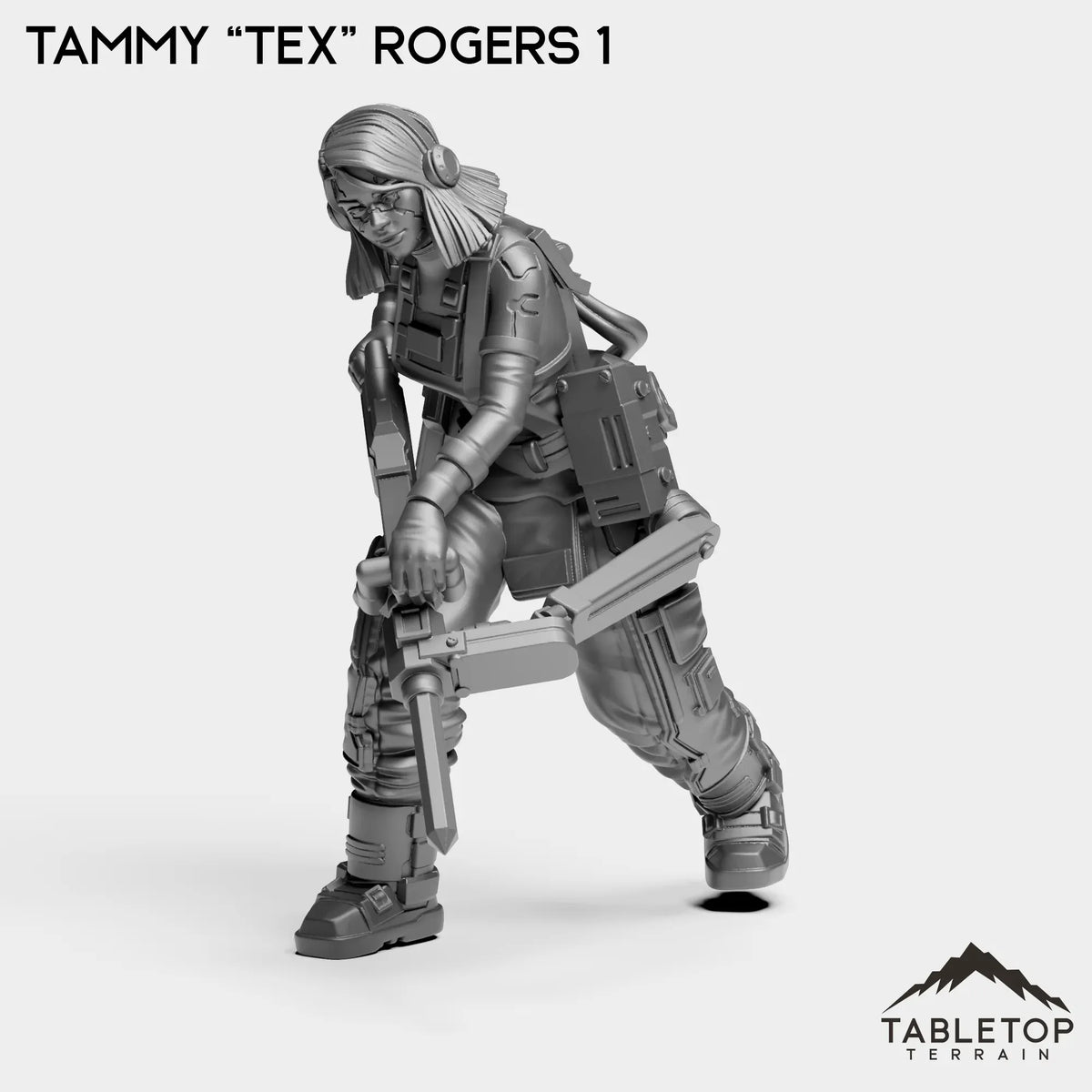 Tabletop Terrain Miniature Tammy “Tex” Rogers