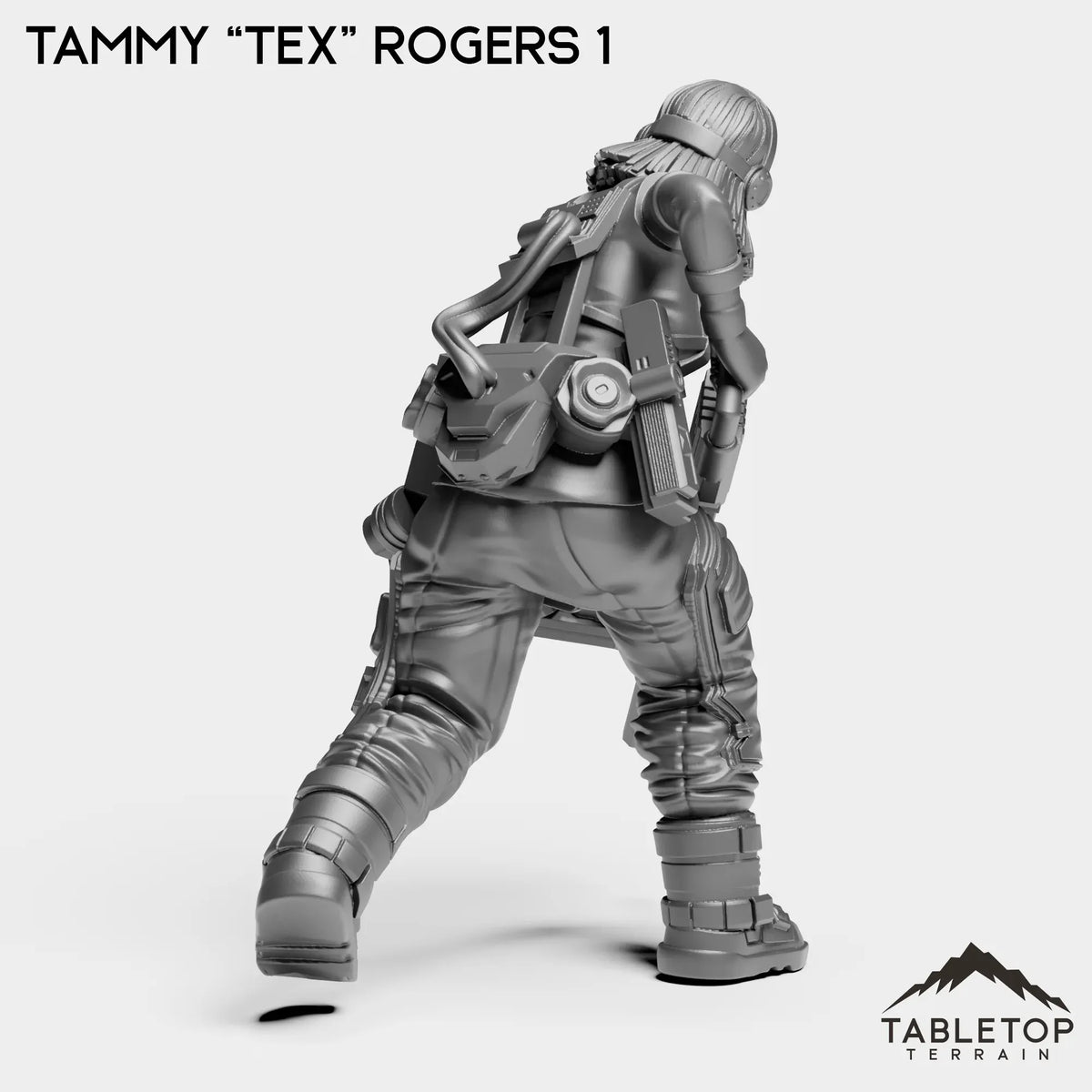 Tabletop Terrain Miniature Tammy “Tex” Rogers