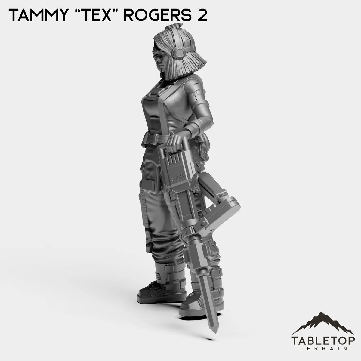 Tabletop Terrain Miniature Tammy “Tex” Rogers