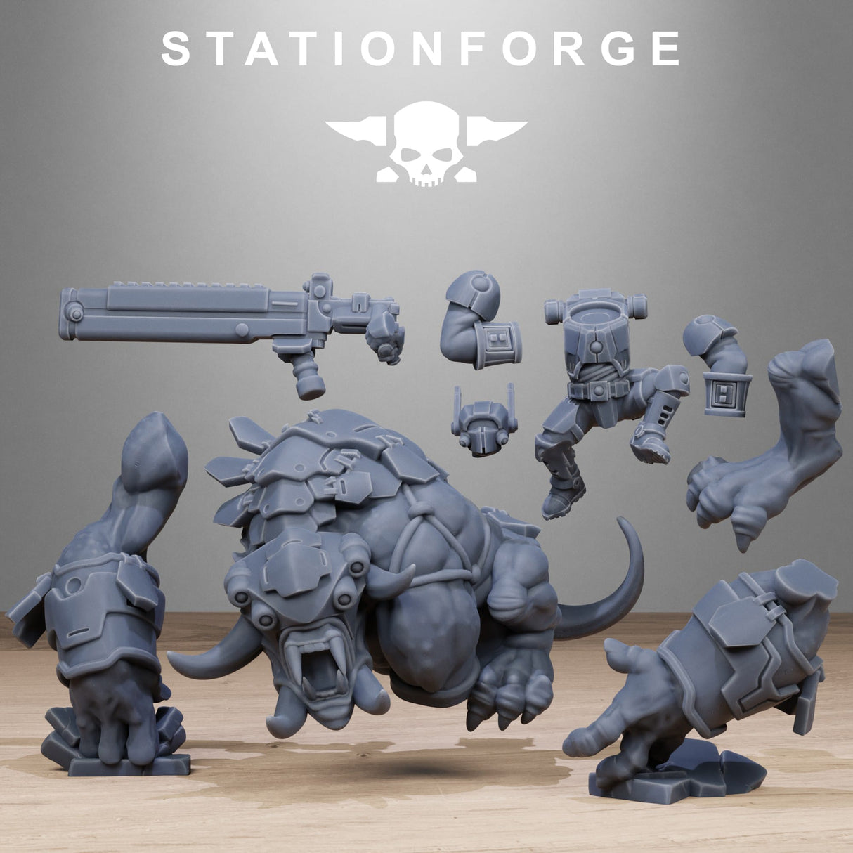 Tabletop Terrain Miniature Tarion Beasts