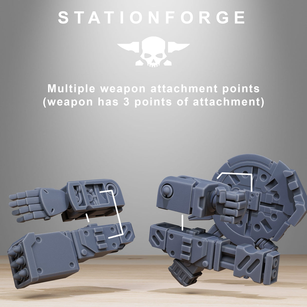 Tabletop Terrain Miniature Tarion Elder Mech Mk1 Builder Kit