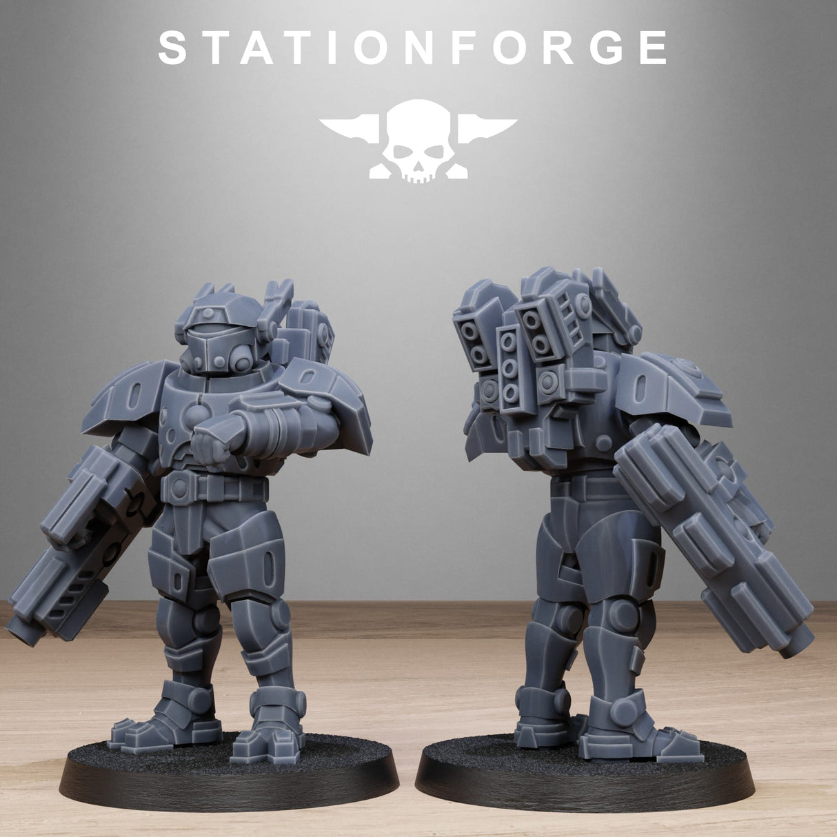 Tabletop Terrain Miniature Tarion Heavy Armored