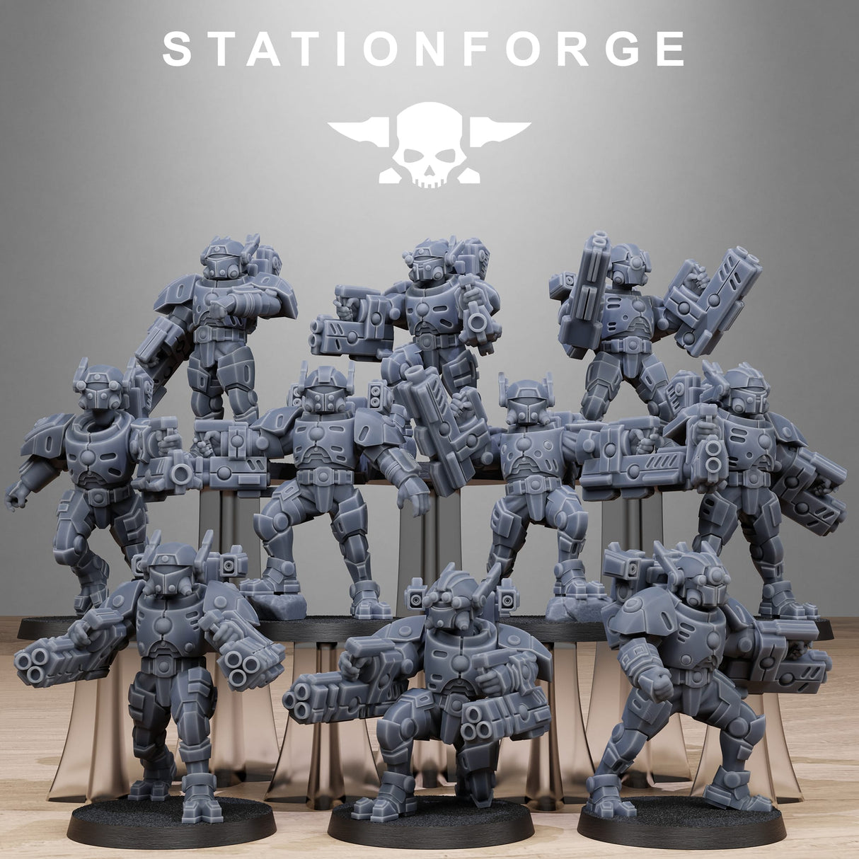 Tabletop Terrain Miniature Tarion Heavy Armored