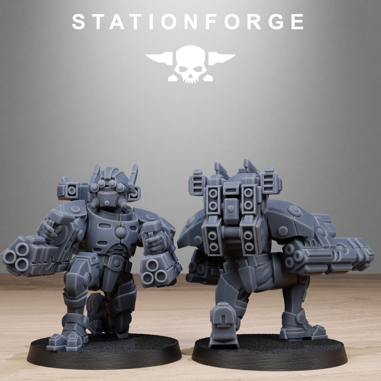 Tabletop Terrain Miniature Tarion Heavy Armored