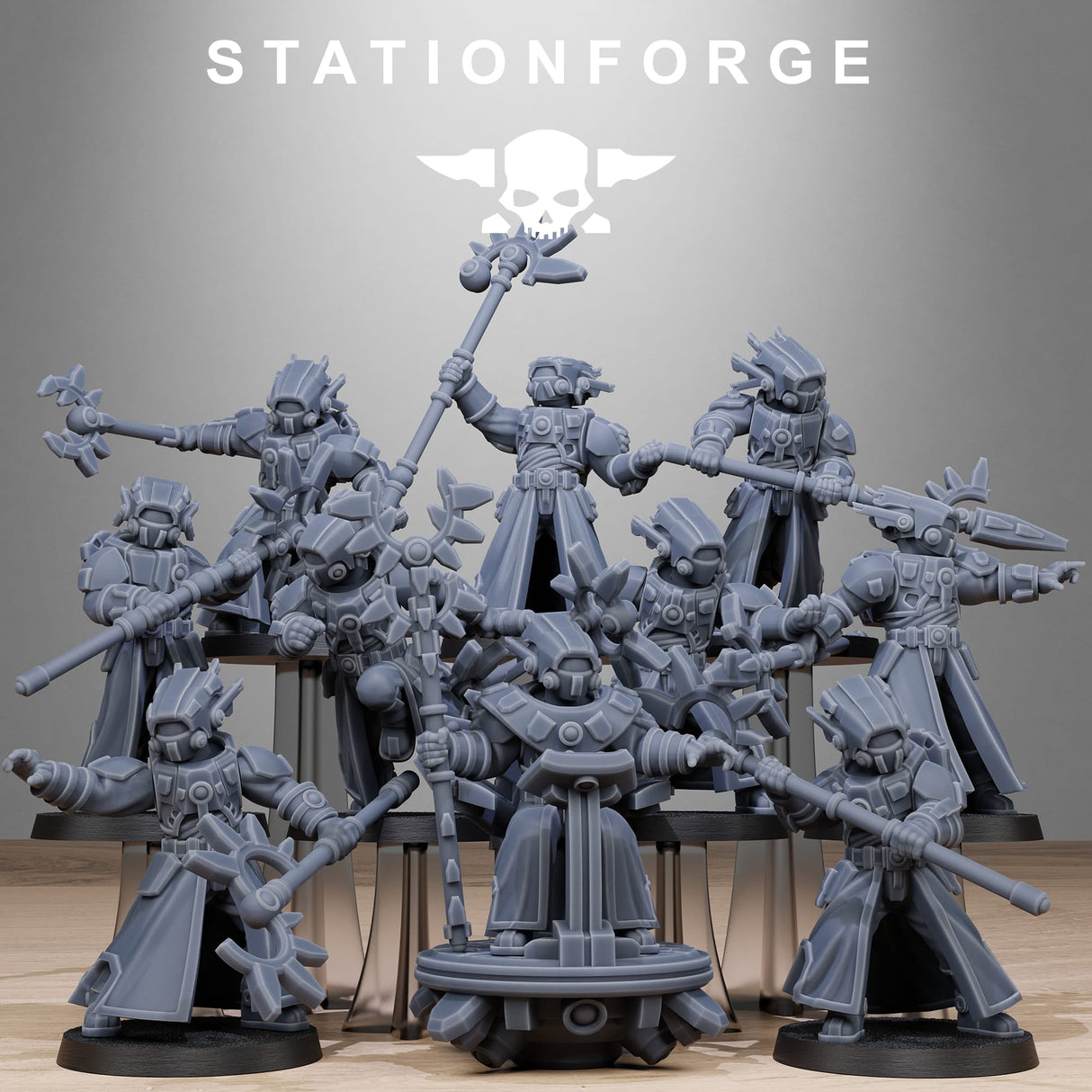 Tabletop Terrain Miniature Tarion Priests