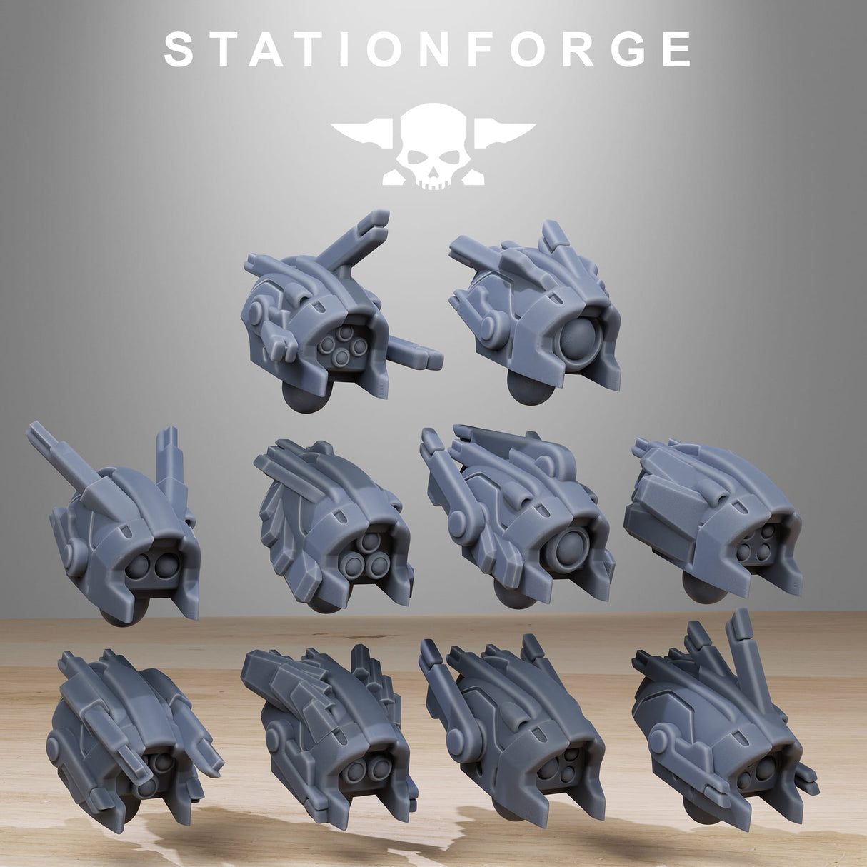 Tabletop Terrain Miniature Tarion Strike Mechs Mk1 Builder Kit