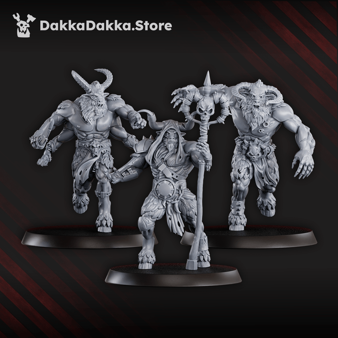 Tabletop Terrain Miniature Techbeasts Squad (part 1)