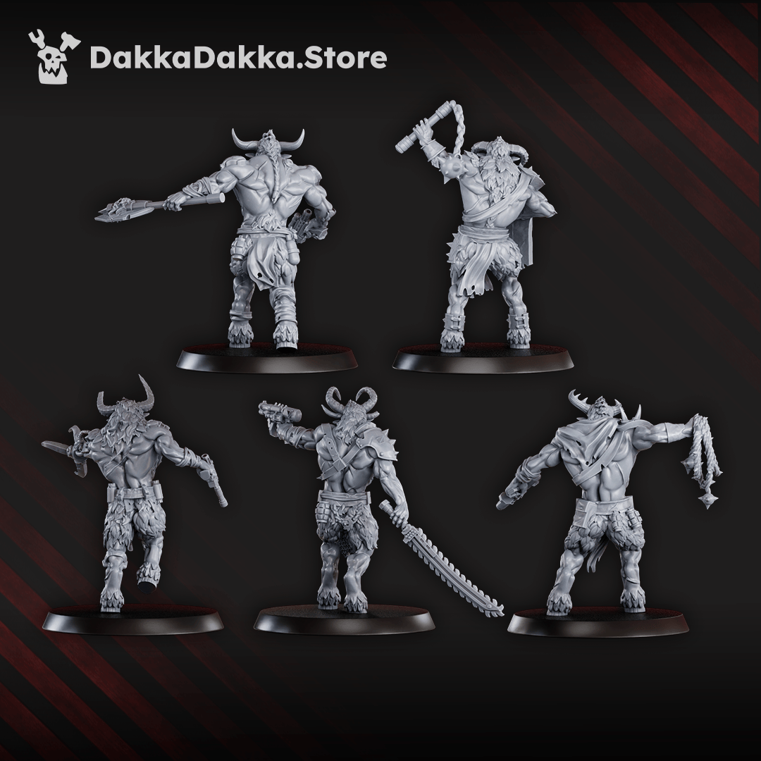 Tabletop Terrain Miniature Techbeasts Squad (part 2)