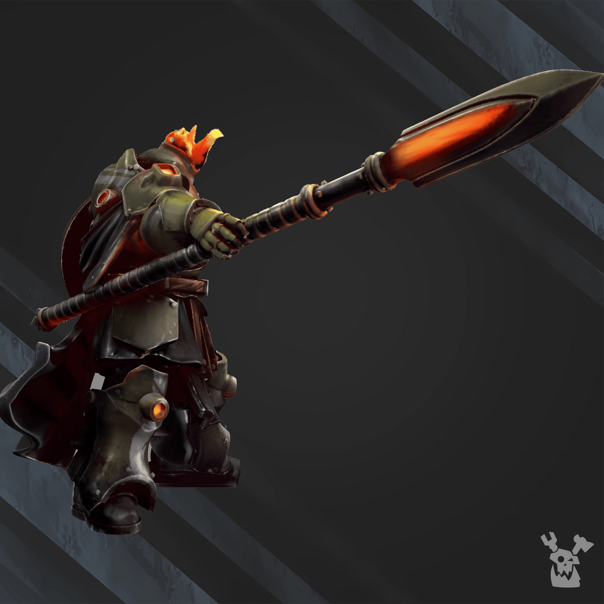 Tabletop Terrain Miniature Techeart Commander