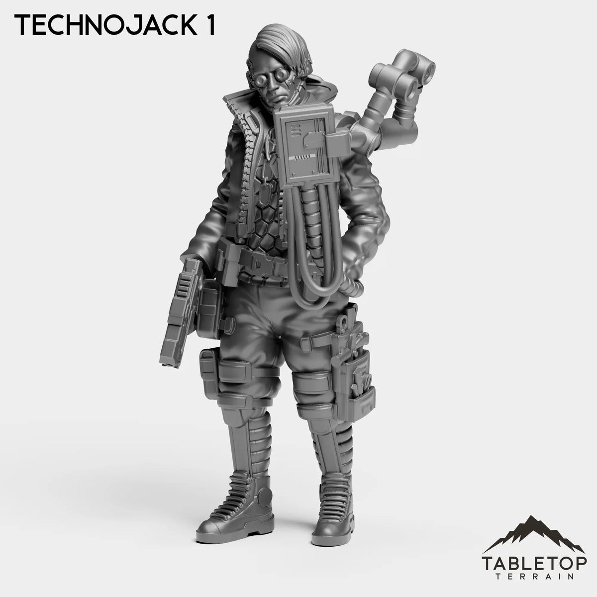 Tabletop Terrain Miniature TechnoJack 1 TechnoJack