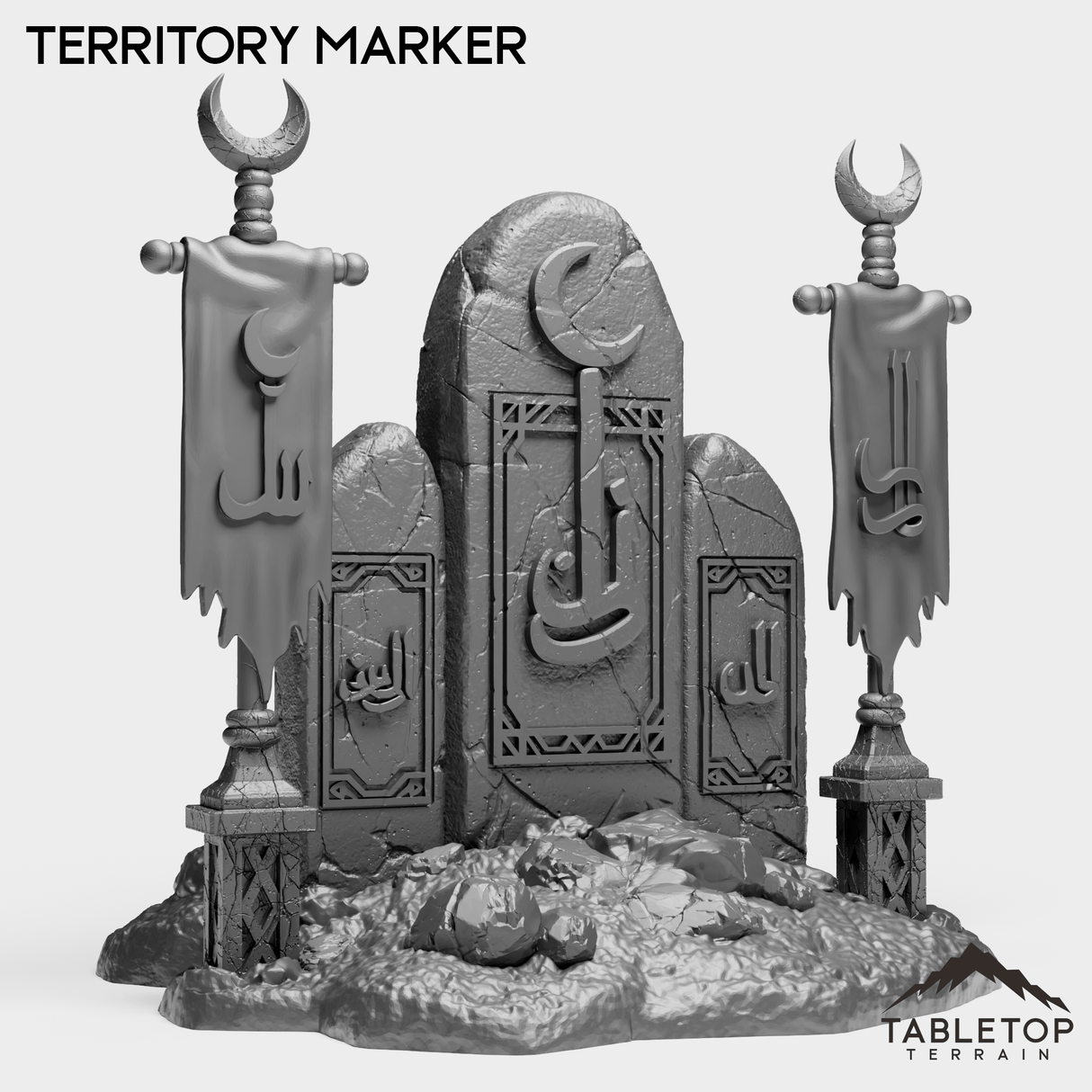 Tabletop Terrain Miniature Territory Marker