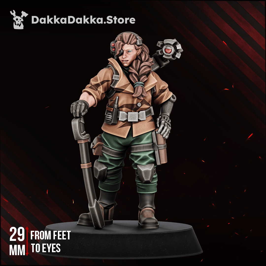 Tabletop Terrain Miniature The Alcat Rats Garrison Commander