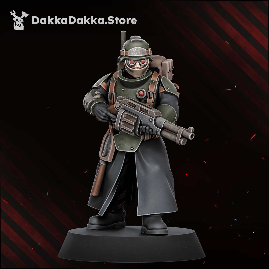 Tabletop Terrain Miniature The Doomsday Corps of Engineers (complete kit)