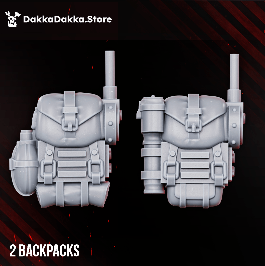 Tabletop Terrain Miniature The Doomsday Infantry Squad (build kit)