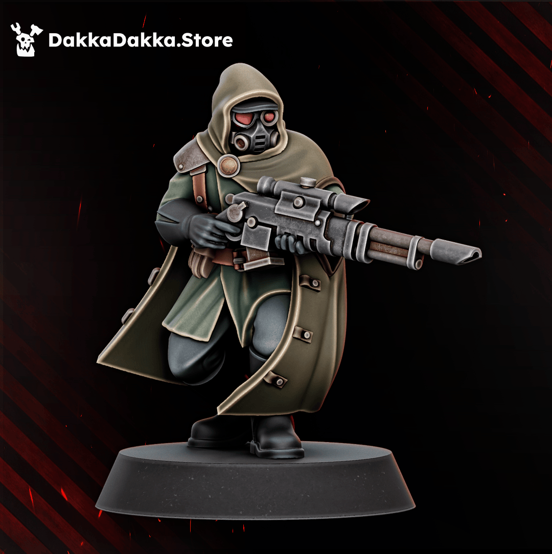 Tabletop Terrain Miniature The Doomsday Infantry Squad (x10)