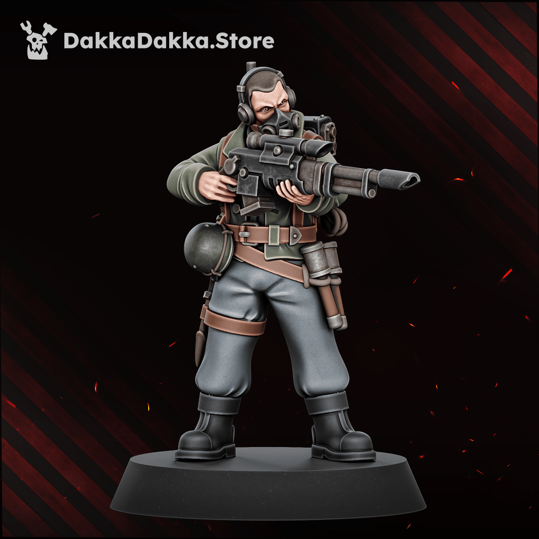 Tabletop Terrain Miniature The Doomsday Veterans Brigade (complete kit)