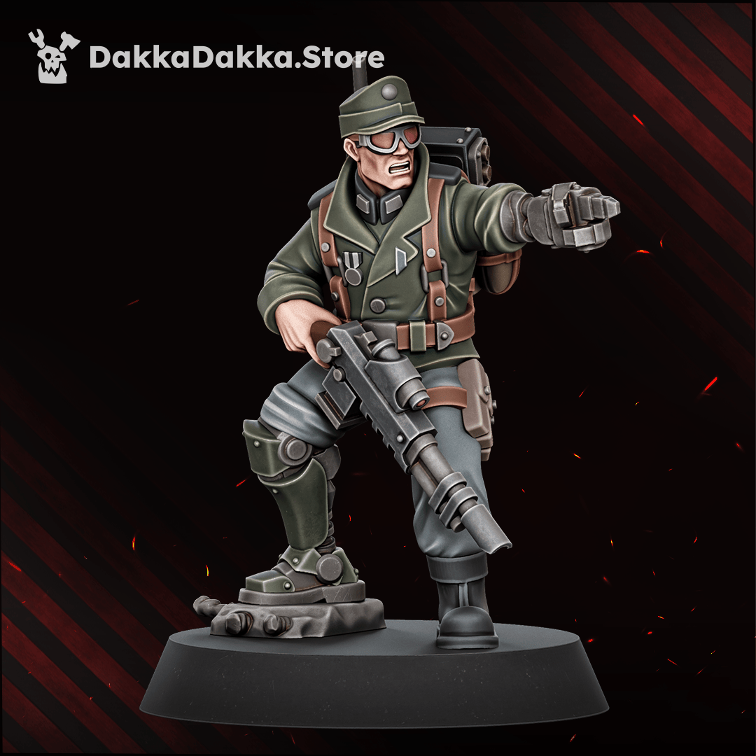 Tabletop Terrain Miniature The Doomsday Veterans Brigade (complete kit)