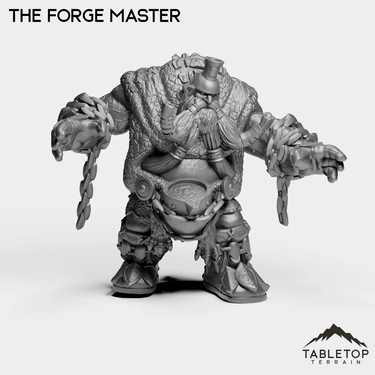 Tabletop Terrain Miniature The Forge Master
