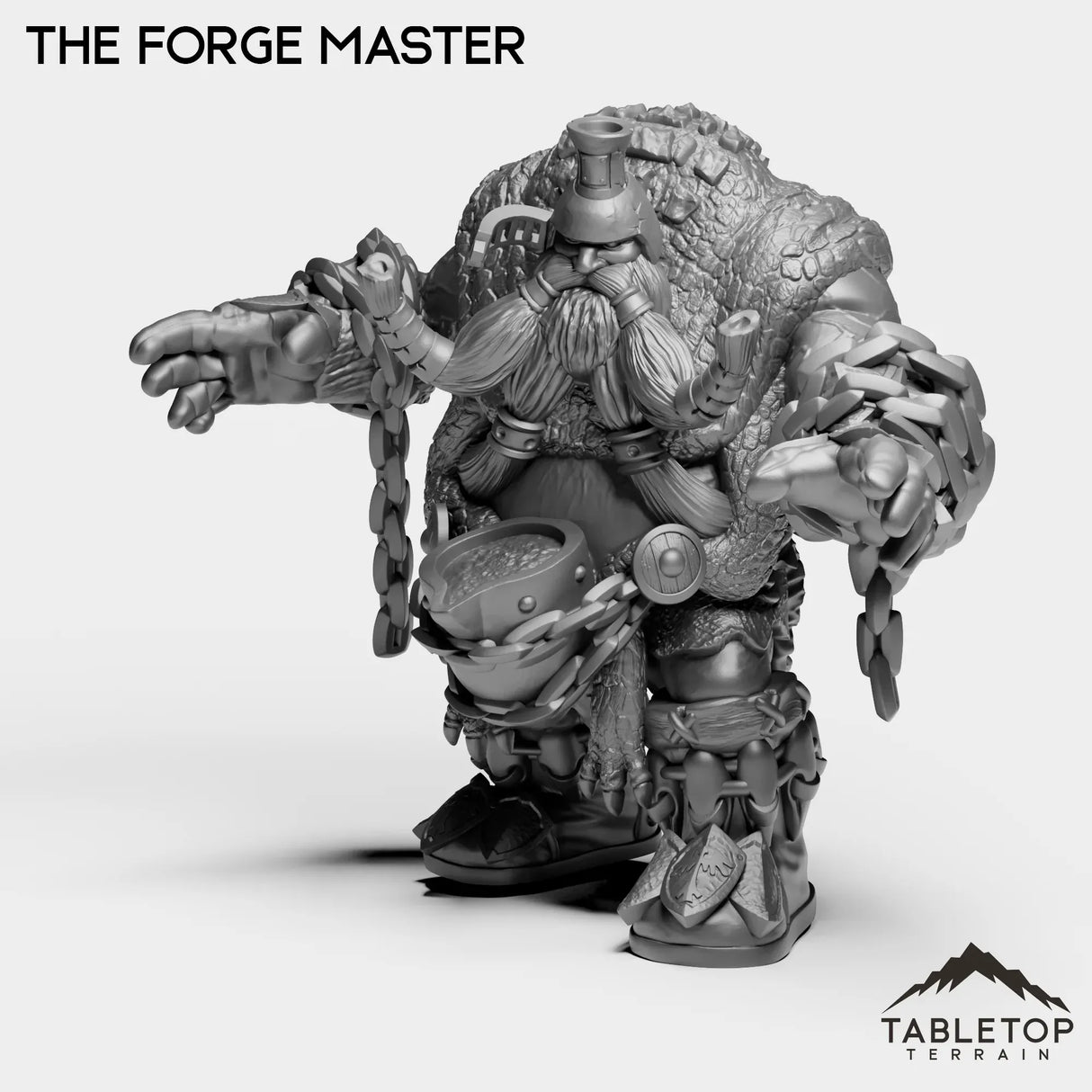 Tabletop Terrain Miniature The Forge Master