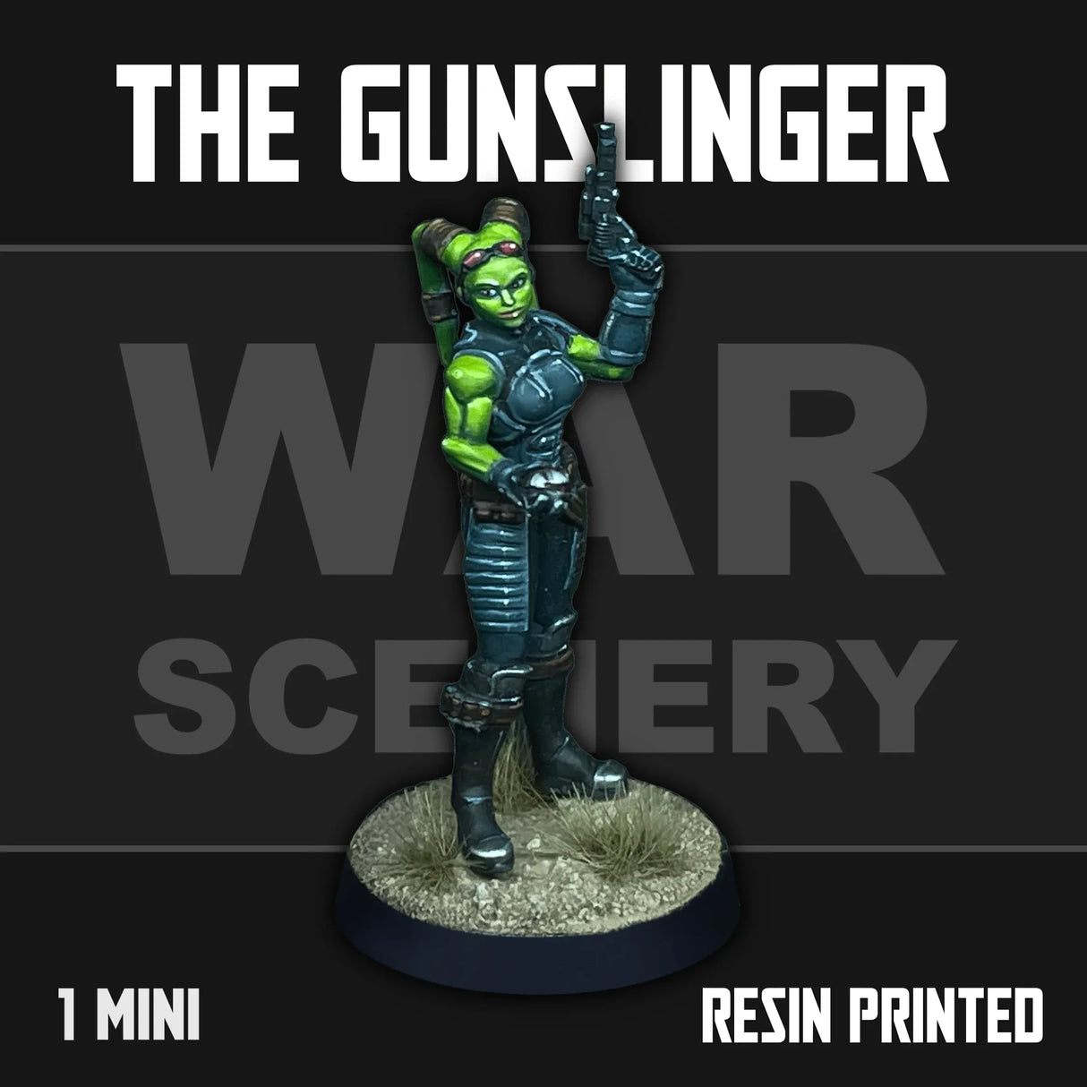 Tabletop Terrain Miniature The Gunslinger
