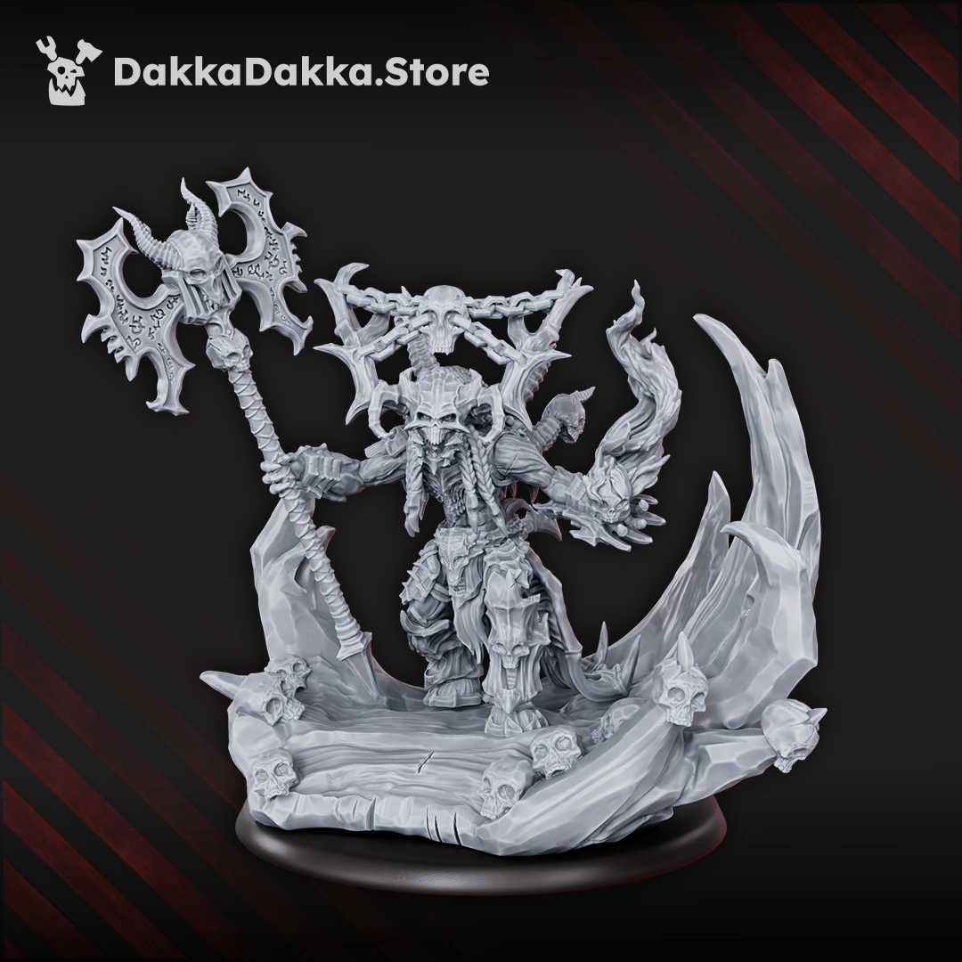 Tabletop Terrain Miniature The Harbinger of the Crimson Lord