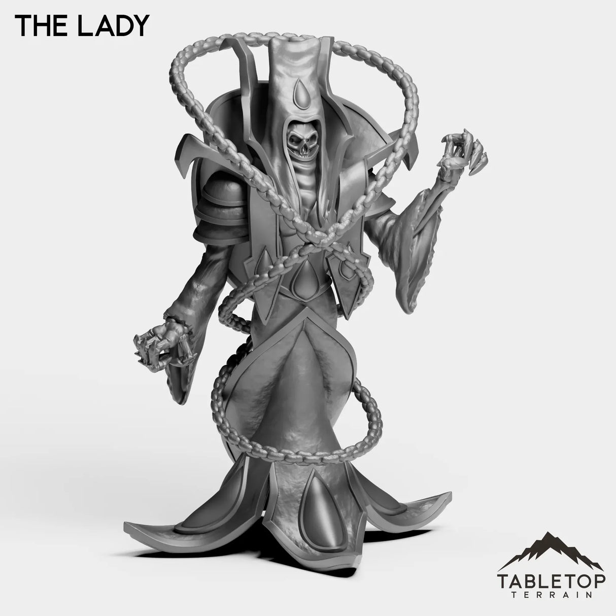 Tabletop Terrain Miniature The Lady