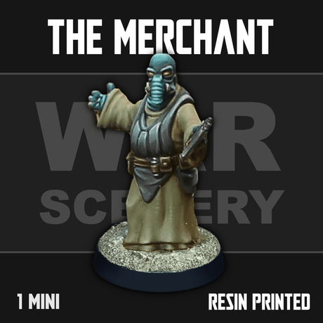 Tabletop Terrain Miniature The Merchant