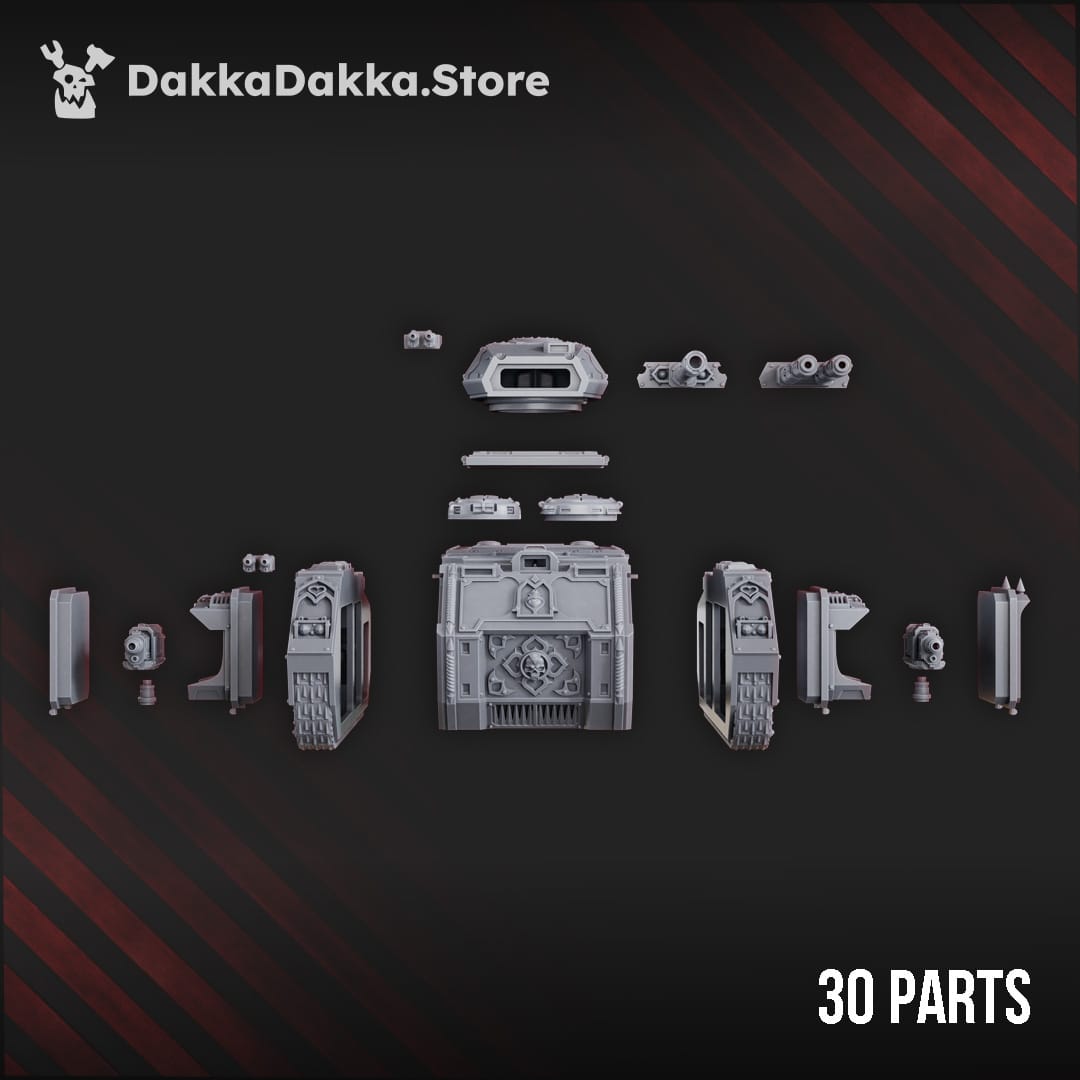 Tabletop Terrain Miniature The Ordine Vendetta APC