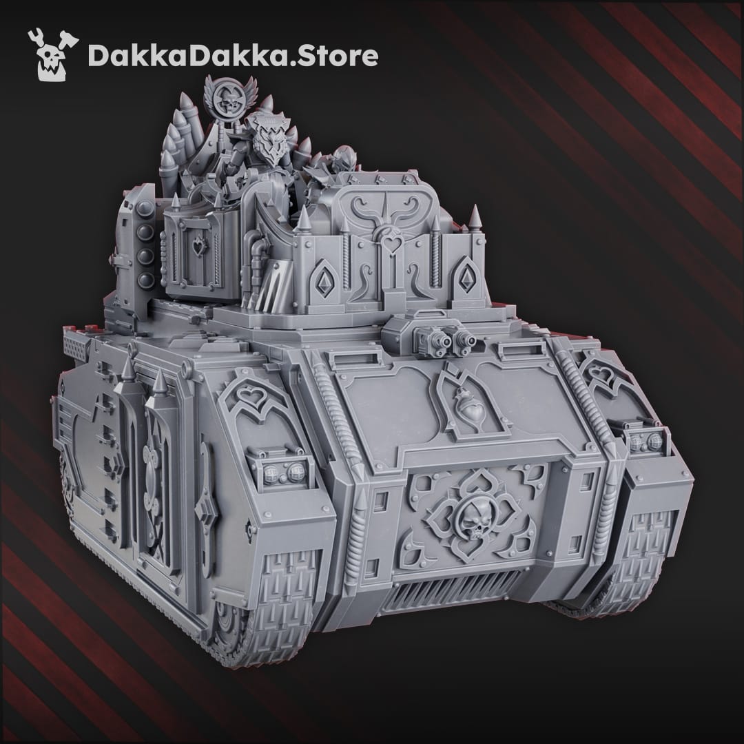Tabletop Terrain Miniature The Ordine Vendetta APC Upgrade