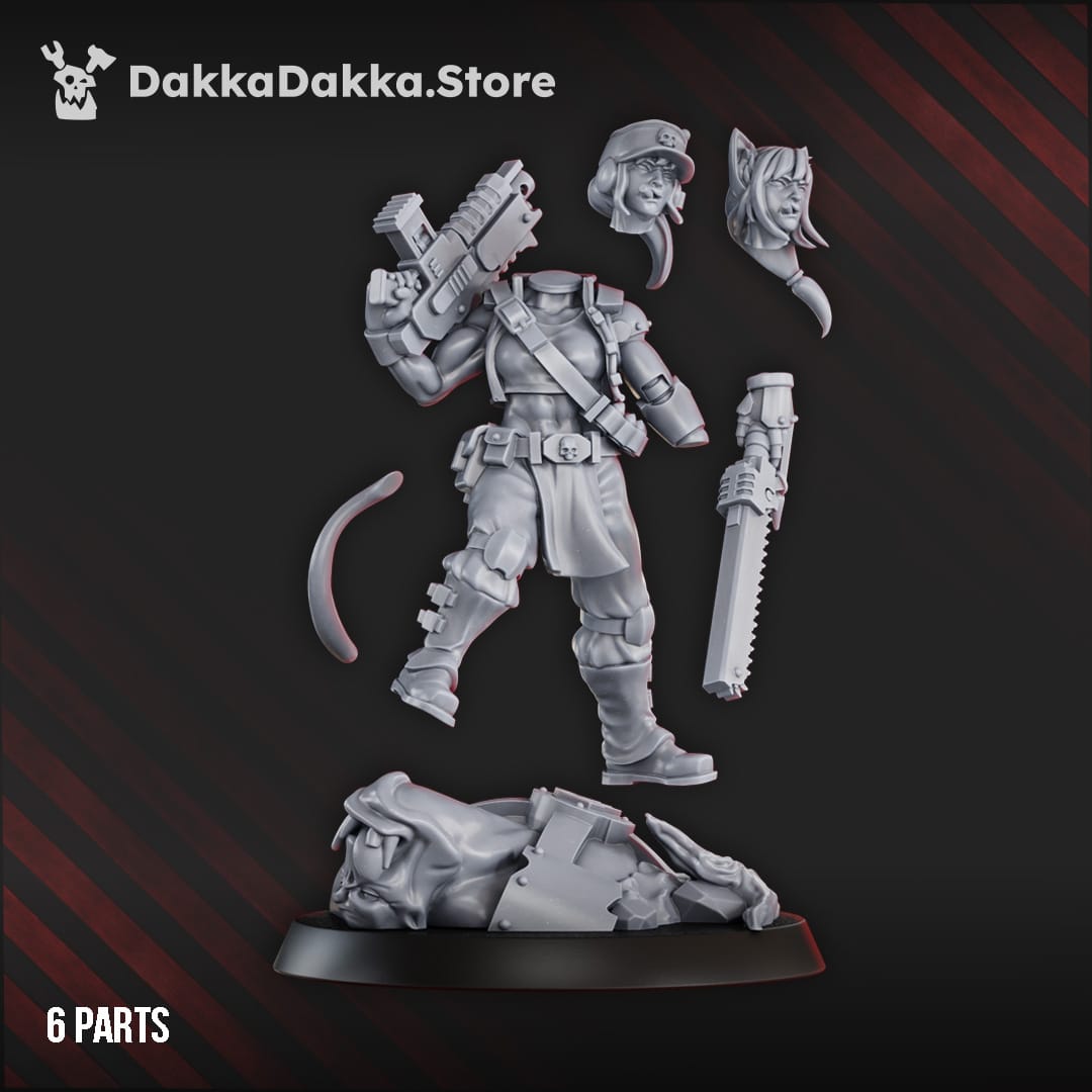 Tabletop Terrain Miniature The Ork Slayers Commander