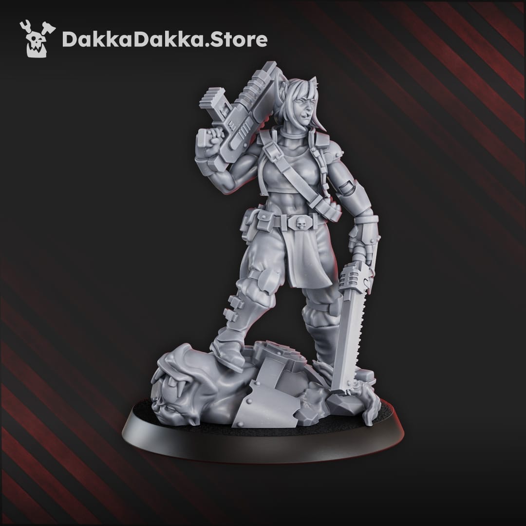 Tabletop Terrain Miniature The Ork Slayers Commander