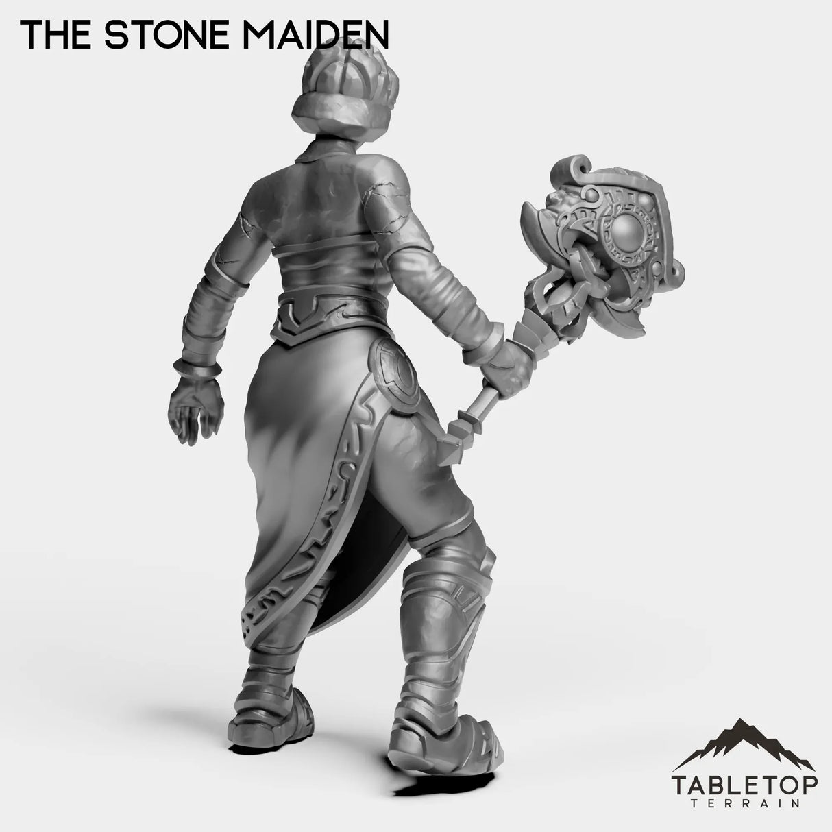 Tabletop Terrain Miniature The Stone Maiden