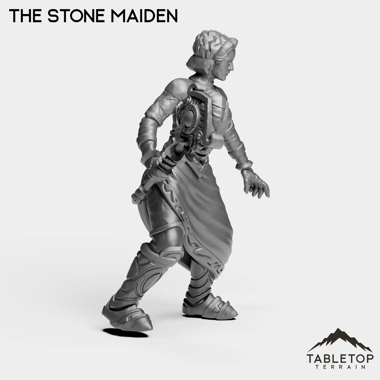 Tabletop Terrain Miniature The Stone Maiden