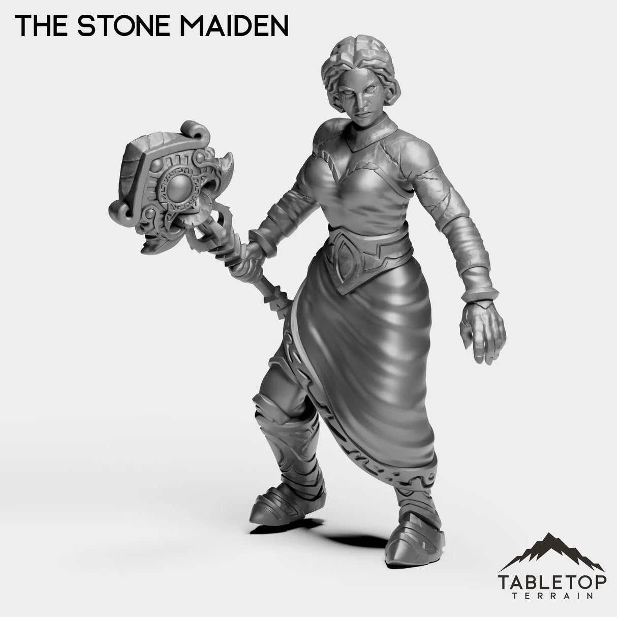 Tabletop Terrain Miniature The Stone Maiden