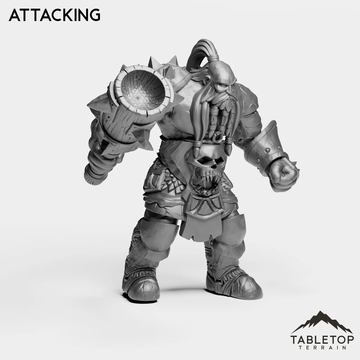 Tabletop Terrain Miniature The Temple Giant