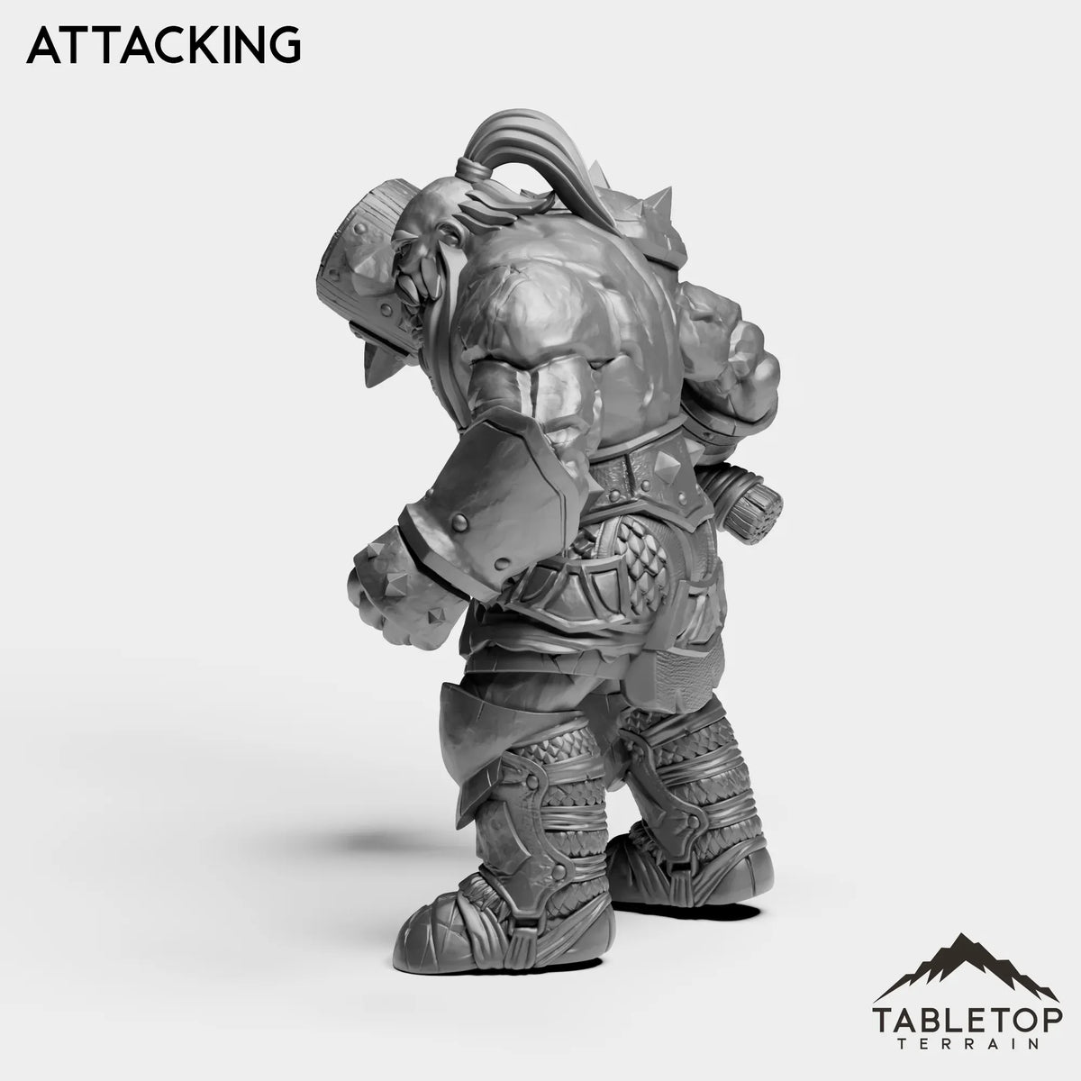 Tabletop Terrain Miniature The Temple Giant