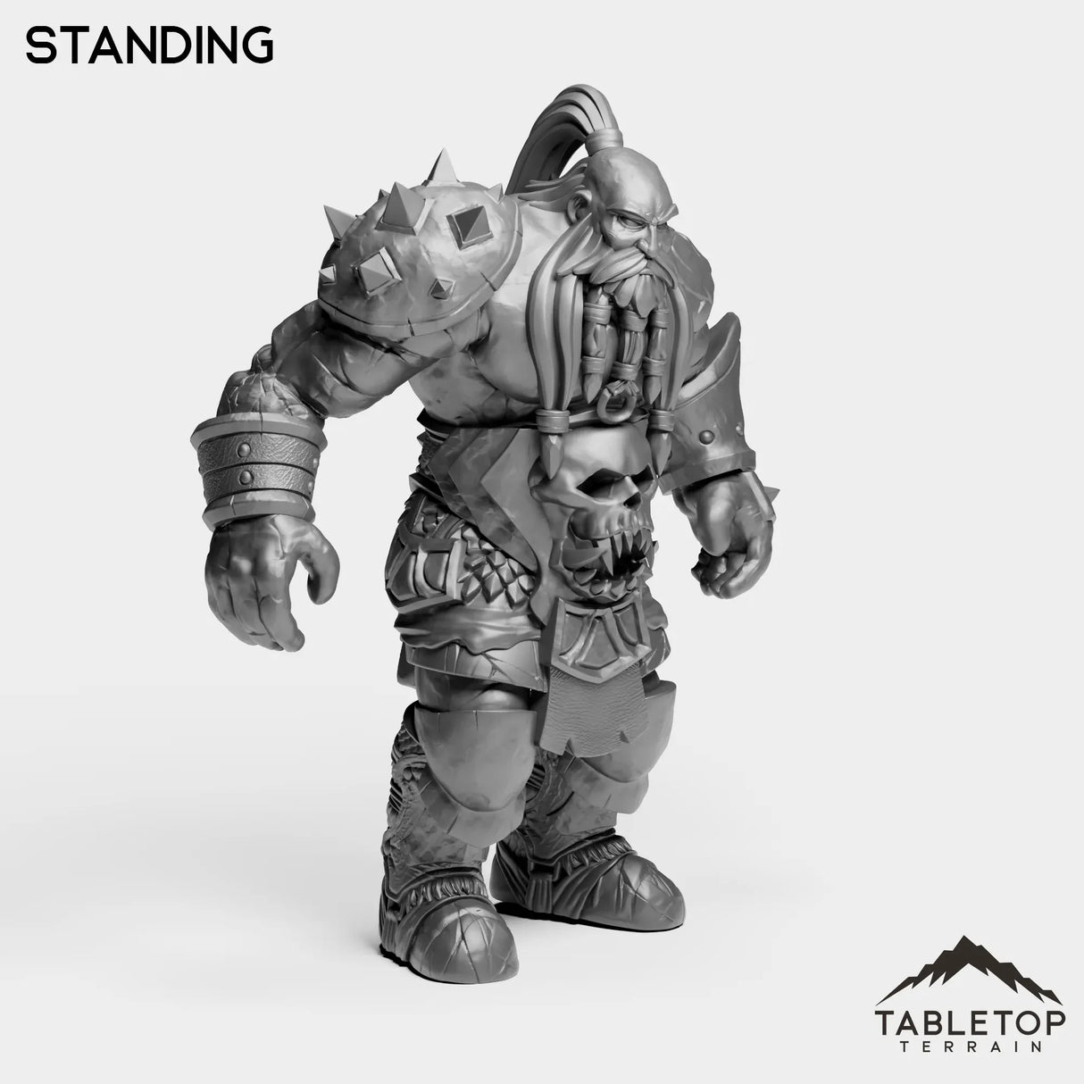 Tabletop Terrain Miniature The Temple Giant