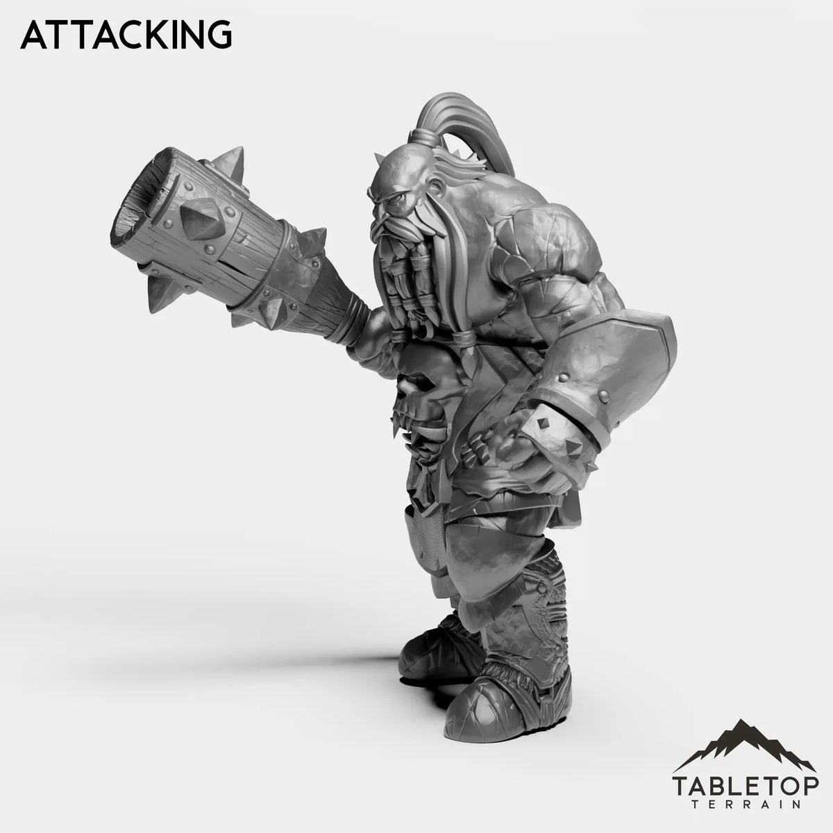 Tabletop Terrain Miniature The Temple Giant