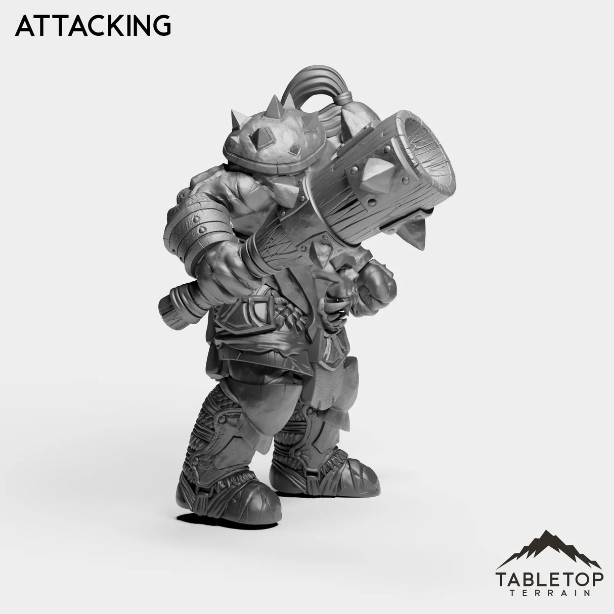 Tabletop Terrain Miniature The Temple Giant